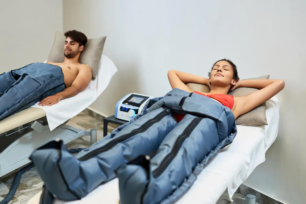 pressoterapia sessao